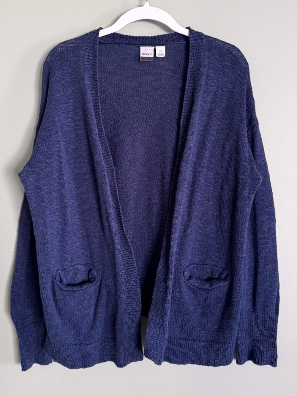 ROXY Lightweight Open Cardigan Sweater Size M